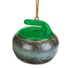 Curling Rock Christmas Tree Ornament